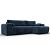 Диван угловой лига велюр-099 угол универсальный tower 13 синий еврокнижка