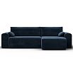 Диван угловой лига велюр-099 угол универсальный tower 13 синий еврокнижка