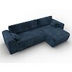 Диван угловой лига велюр-099 угол универсальный tower 13 синий еврокнижка