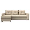 Диван угловой ливерпуль лайт левый угол бежевый еврокнижка