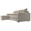 Диван угловой ливерпуль лайт левый угол бежевый еврокнижка