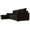 Диван угловой ливерпуль лайт левый угол коричневый еврокнижка