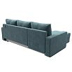 Диван угловой ливерпуль лайт левый угол seven 113 бирюзовый еврокнижка