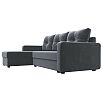 Диван угловой ливерпуль лайт левый угол seven 17 серый еврокнижка