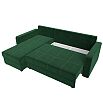 Диван угловой ливерпуль лайт левый угол seven 626 зеленый еврокнижка