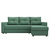 Диван угловой ливерпуль лайт правый угол амур 11 зеленый еврокнижка