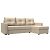 Диван угловой ливерпуль лайт правый угол бежевый еврокнижка