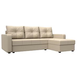 Диван угловой ливерпуль лайт правый угол бежевый еврокнижка