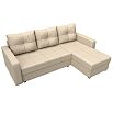 Диван угловой ливерпуль лайт правый угол бежевый еврокнижка