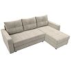 Диван угловой ливерпуль лайт правый угол бежевый еврокнижка