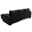 Диван угловой ливерпуль лайт правый угол черный еврокнижка