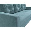 Диван угловой ливерпуль лайт правый угол seven 113 бирюзовый еврокнижка