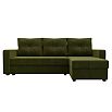 Диван угловой ливерпуль лайт правый угол зеленый еврокнижка