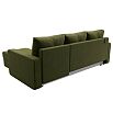 Диван угловой ливерпуль лайт правый угол зеленый еврокнижка