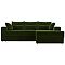 Диван угловой Майами правый Микровельвет Зелёный Диван угловой Майами правый Микровельвет Зелёный