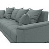 Диван угловой нордстар рогожка левый угол амур 07 серый еврокнижка
