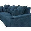 Диван угловой нордстар левый угол brut 11 синий еврокнижка