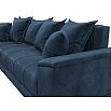 Диван угловой нордстар велюр левый угол tower 13 синий еврокнижка