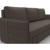 Диван угловой слим угол универсальный амур 05 коричневый еврокнижка