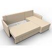 Диван угловой слим угол универсальный бежевый еврокнижка