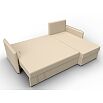 Диван угловой слим угол универсальный бежевый еврокнижка