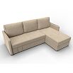 Диван угловой слим угол универсальный seven 729 бежевый еврокнижка