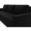 Диван угловой траумберг лайт левый микровельвет черный еврокнижка