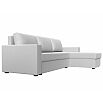 Диван угловой траумберг лайт правый экокожа белый еврокнижка