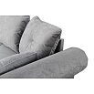 Диван угловой универсальный Цезарь серый вариант 4