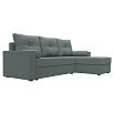 Диван угловой верона лайт правый угол амур 07 серый еврокнижка