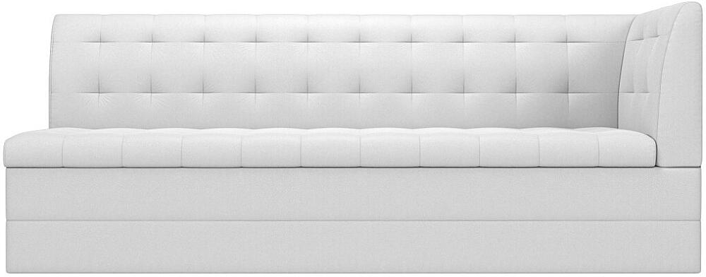 Диван кухонный угловой Бриз правый Экокожа Белый 33999₽