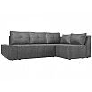 Угловой диван Амадэус рогожка Серый правый угол