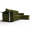 Угловой диван атланта микровельвет зеленый угол правый еврокнижка
