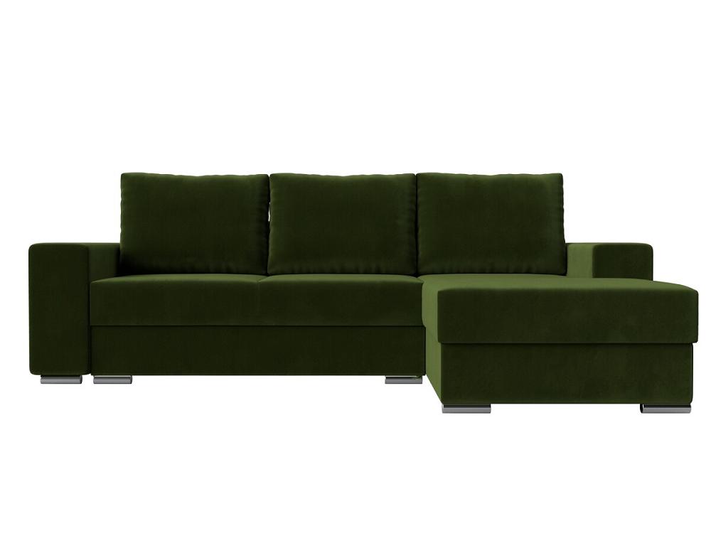 Угловой диван Дрезден правый Микровельвет Зеленый фреза силиконовая для полировки средняя 8 × 18 мм в пластиковом футляре зеленый