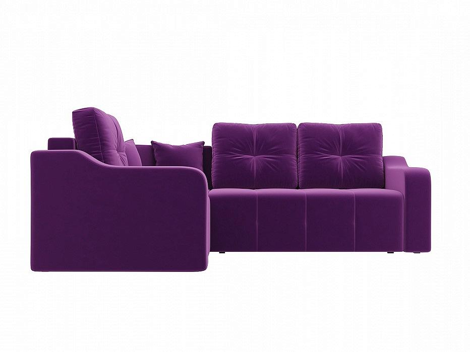 Угловой диван Кембридж  Микровельвет Фиолетовый левый угол плитка piezarosa bella фиолетовый средний 25x40 см 122982