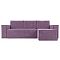 Угловой диван Куба Микровельвет Сиреневый правый угол