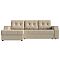 Диван угловой Эмир Б/С левый Экокожа Бежевый