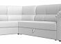 Диван угловой карнелла левый экокожа белый дельфин