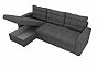 Угловой диван Ливерпуль левый Рогожка Серый