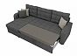 Угловой диван Ливерпуль левый Рогожка Серый