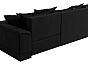 Угловой диван норд стар правый угол микровельвет чёрный
