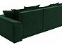 Угловой диван норд стар правый угол велюр зелёный