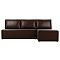 Диван угловой Поло правый Экокожа Коричневый Диван угловой Поло правый Экокожа Коричневый