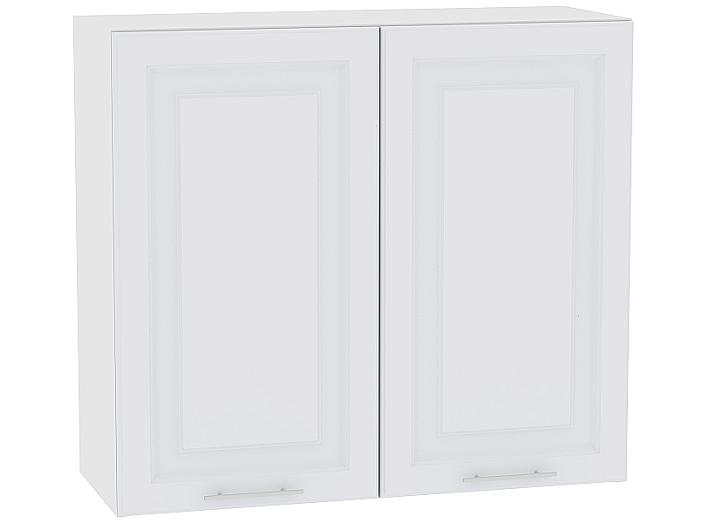 Шкаф верхний с 2-мя дверцами Ницца Royal В 809 Blanco-Белый