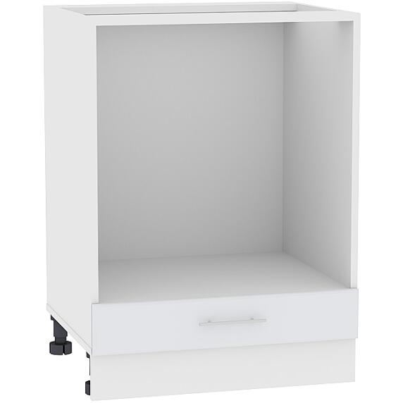 Шкаф нижний под духовку Ницца Royal НД 600 Blanco-Белый