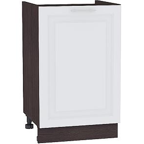 Шкаф нижний под мойку с 1-ой дверцей Ницца Royal НМ 500 Blanco-Венге