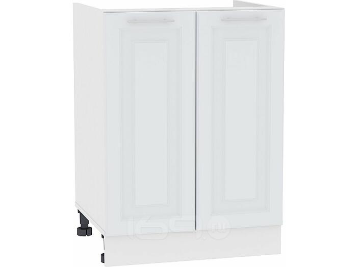 Шкаф нижний под мойку с 2-мя дверцами Ницца Royal НМ 600 Blanco-Белый