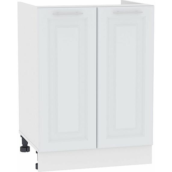 Шкаф нижний под мойку с 2-мя дверцами Ницца Royal НМ 600 Blanco-Белый