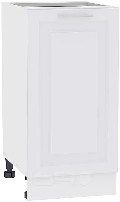Шкаф нижний с 1-ой дверцей Ницца Royal Н 400 Blanco-Белый