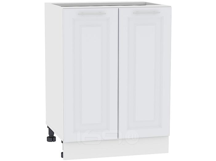 Шкаф нижний с 2-мя дверцами Ницца Royal Н 600 Blanco-Белый